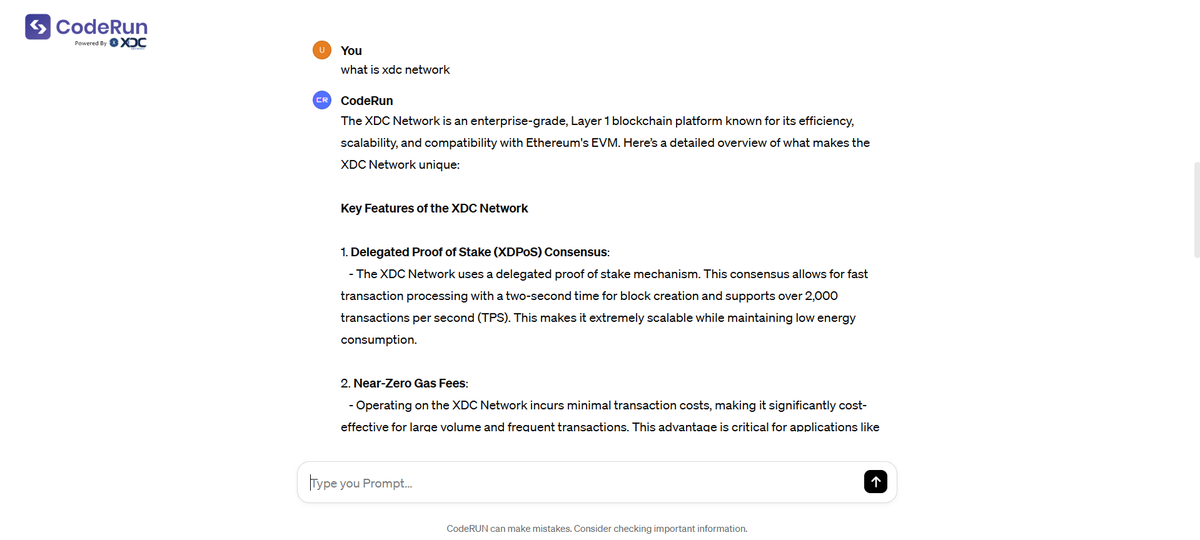 The_John_Crypto's tweet image. 🚀 CodeRun AI – Built for $XDC  Developers!🤖💡

✅ Smart contract guidance
✅ Instant AI-powered solutions
✅ Optimized for XDC &amp;amp; EVM

Code smarter, deploy faster! 👨‍💻⚡ 

 Try it now.  coderun.ai

#CodeRunAI #XDC #Blockchain #Web3  
@XDC_Network_ #cryptomarket #HYPE