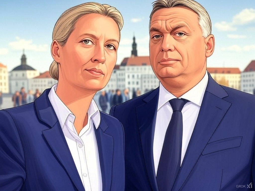 cpm_life's tweet photo. BREAKING: 🇭🇺 

Viktor Orbán unterstützt jetzt Alice Weidel
Ein neuer Bündnis in Europa! Der ungarische Premier Viktor Orbán schließt sich Alice Weidel und der AfD an. Zusammen mit Herbert Kickl setzen sie sich für eine radikale Änderung der Migrationspolitik ein. Ist dies der Anfang vom Ende der "Globalisten-Barriere" in Deutschland und Europa?

Was haltet ihr davon? Ein neuer Weg für Europa oder ein gefährlicher Kurswechsel?

#Orbán #Weidel #AfD #Migrationspolitik #Europa