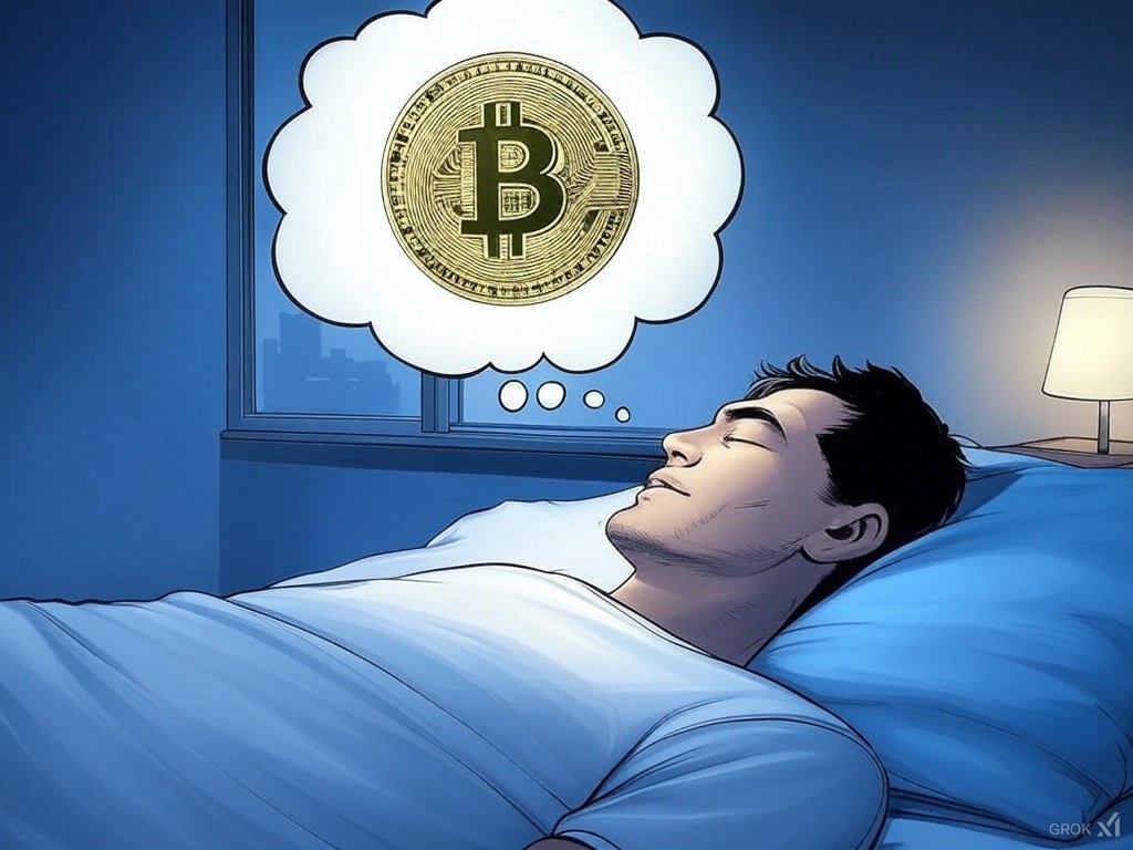 After dumping the garbage, you sleep better at night holding #Bitcoin