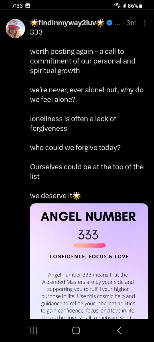 DeanDavis33's tweet image. 3️⃣ 3️⃣3️⃣ 3️⃣3️⃣3️⃣ 3️⃣3️⃣3️⃣ 3️⃣3️⃣3️⃣
#TwelveThrees 9️⃣⚡️⁸⁶➰️5️⃣⚡️💠
2️⃣5️⃣➰️7️⃣7️⃣ #AngelNumbers 5️⃣
🐇 #Gematria #SynChronicly 😁