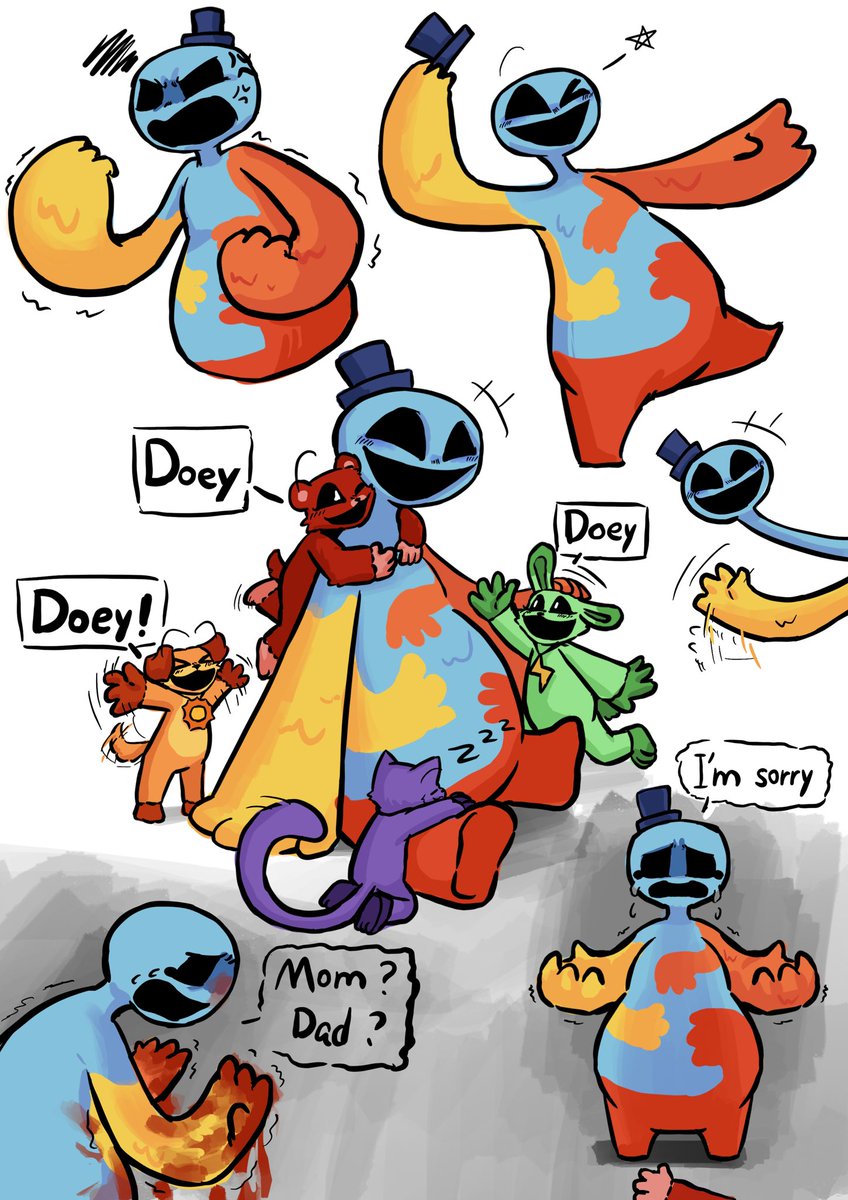 PoppyPlaytimeChapter4 #Doeythedoughman