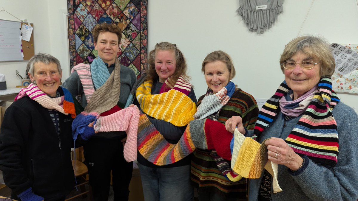 Looking forward to taking our community scarves along to a meeting with <a href="/libdemdaisy/">Daisy Cooper MP 🔶</a> about a strong Warm Homes Plan. Alongside fellow <a href="/friends_earth/">Friends of the Earth</a> groups we'll be highlighting the shocking scale of homes in England &amp; Wales #UnitedForWarmHomes