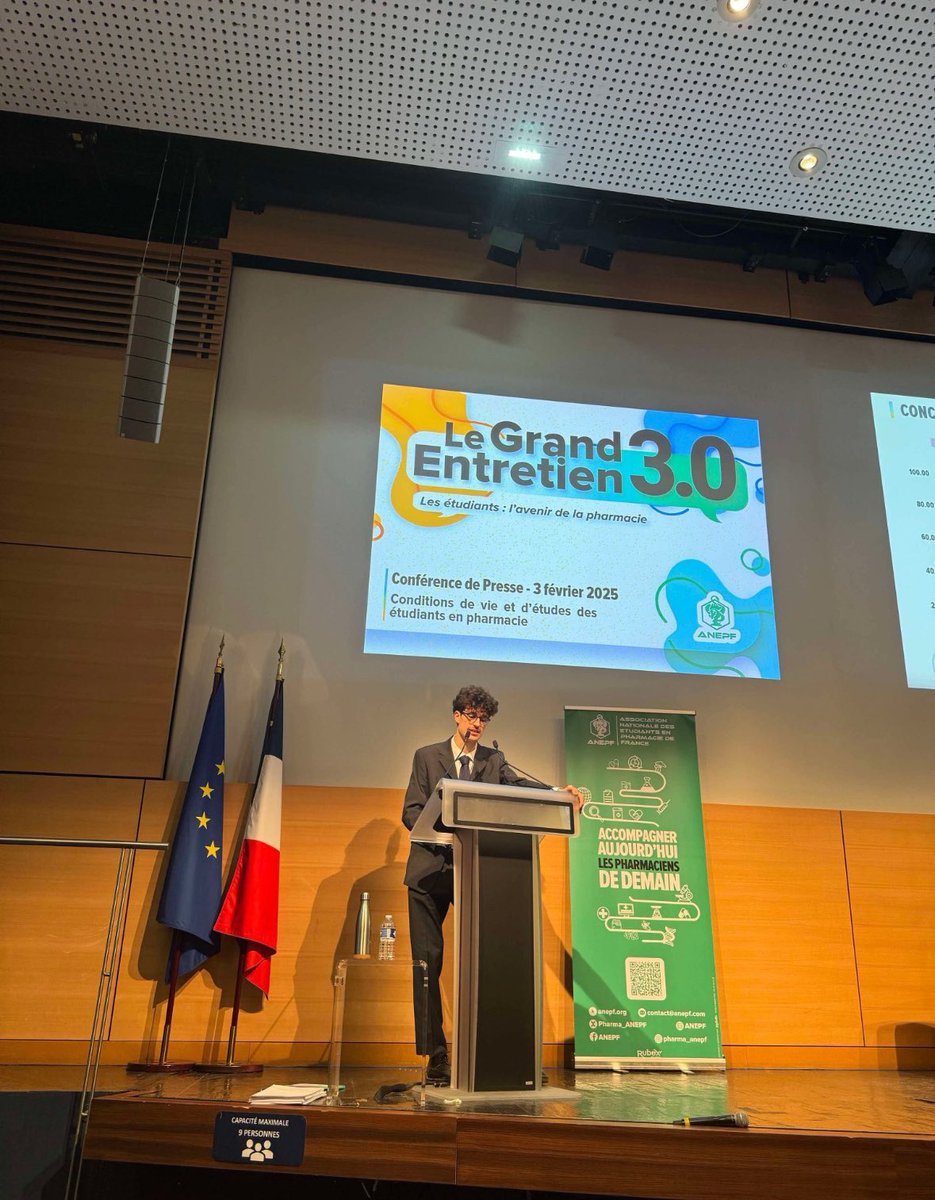 Cleo Bouloux (@cleo_anepf) on Twitter photo Aujourd’hui, <a href="/Pharma_ANEPF/">ANEPF Pharmacie</a> organisait la conférence de presse du #GE3.0, un questionnaire portant sur les conditions de vie des étudiants en pharmacie.
➡️ L’occasion de dévoiler des chiffres clés et de porter nos demandes. Aujourd’hui, <a href="/Pharma_ANEPF/">ANEPF Pharmacie</a> organisait la conférence de presse du #GE3.0, un questionnaire portant sur les conditions de vie des étudiants en pharmacie.
➡️ L’occasion de dévoiler des chiffres clés et de porter nos demandes.