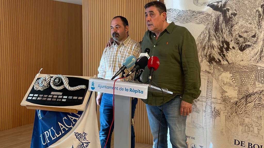 🐂 El 20è Congrés Nacional de Bou en Corda arribarà enguany a la Ràpita

📷 LA NOTÍCIA: setmanarilebre.cat/el-20e-congres…

<a href="/ajlarapita/">Ajuntament de la Ràpita</a> <a href="/progreslarapita/">Progrés per La Ràpita</a> <a href="/PSCRapita/">PSC La Ràpita</a> <a href="/Futur_La_Rapita/">Futur La Rapita</a> <a href="/mesrapita/">més Ràpita</a> <a href="/apctte/">APCTTE</a> <a href="/FEETauromaquiaP/">FEETAP</a> <a href="/FETorodeCuerda/">F.E.Toro de Cuerda</a> <a href="/culturastte/">CulturaTerresEbre</a> <a href="/culturacat/">Lluïsa Flamberg</a> <a href="/manelzaera/">Manel Zaera 🎗</a> #TerresdelEbre # ...