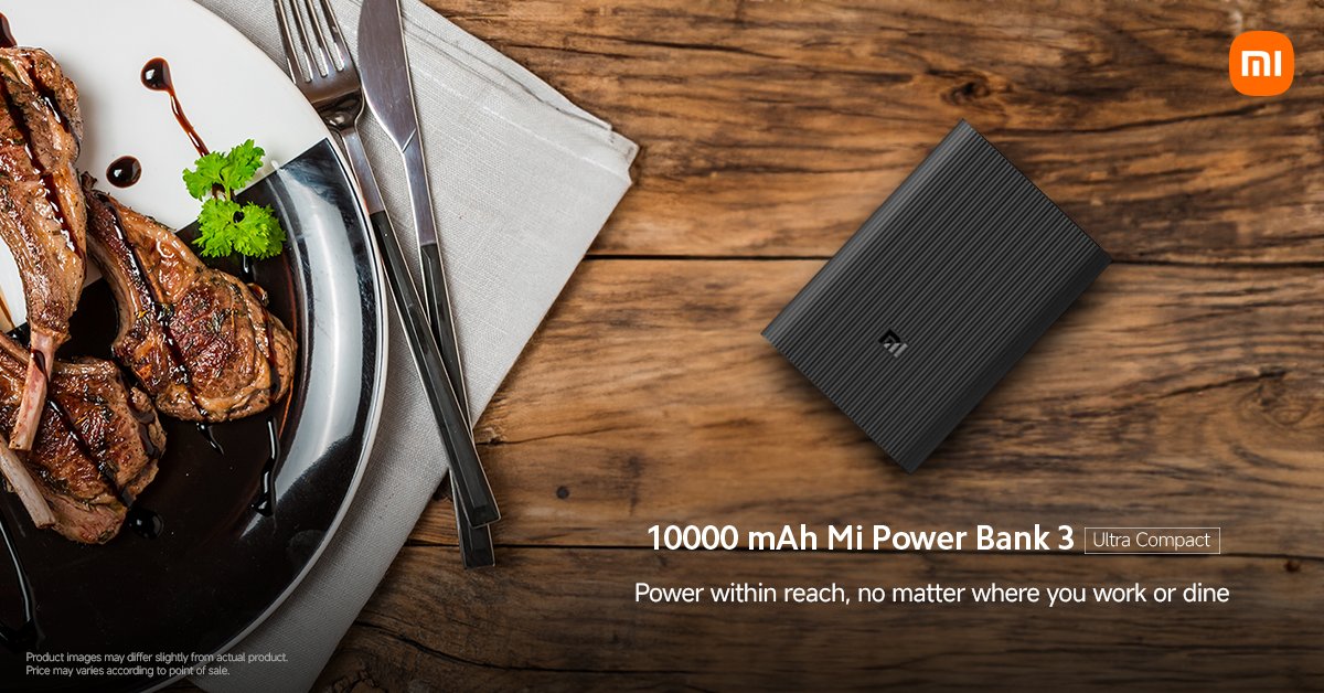 Stay powered up at work, lunch, or on the move with the Mi Power Bank 3 🤩⚡️🔋 Keep your devices charged anytime, anywhere!

#Battery #Powerbank #Gadget #Portable