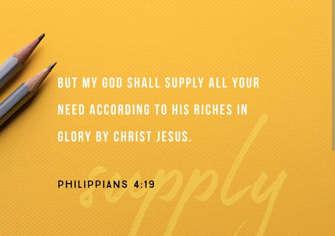 We often think (solely) abt physical needs. But the Bible emphasizes that God's provision also extends to spiritual needs. If you are desperate for comfort, peace, strength, guidance, connection, relationship....hide this Scripture in your heart. His arms are open. 🧡🙏🏾