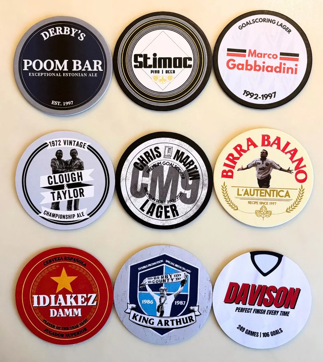 Steve Bloomerโs Washing (@stevebloomerpod) on Twitter photo ๐ ๐๐ข๐ ๐ฃ๐๐ง๐๐ง๐๐ข๐ก! ๐
We're giving away these 'Icons' DCFC beer mats to 3x followers - featuring Igor, CM9, Idiakez, Bobby Davison and more.
To enter, simply RT this and follow <a href="/postnbar/">Post And Bar</a>
You can also buy here!
postandbar.com/products/derbyโฆ
Closing date: 08/03. Good luck! ๐ ๐๐ข๐ ๐ฃ๐๐ง๐๐ง๐๐ข๐ก! ๐
We're giving away these 'Icons' DCFC beer mats to 3x followers - featuring Igor, CM9, Idiakez, Bobby Davison and more.
To enter, simply RT this and follow <a href="/postnbar/">Post And Bar</a>
You can also buy here!
postandbar.com/products/derbyโฆ
Closing date: 08/03. Good luck!