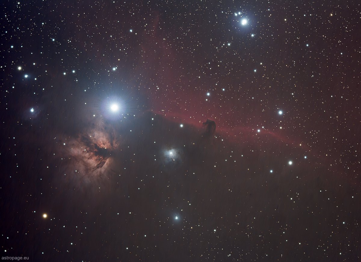 astropage_eu's tweet image. #Flammennebel und der berühmte #Pferdekopfnebel.
#FlameNebula and the famous #HorseheadNebula.
astropage.eu/wp-content/gal…

#Deepsky #Astrofoto #Astrofotografie #Astrophotography #Astronomy #Astronomie #Astroimage