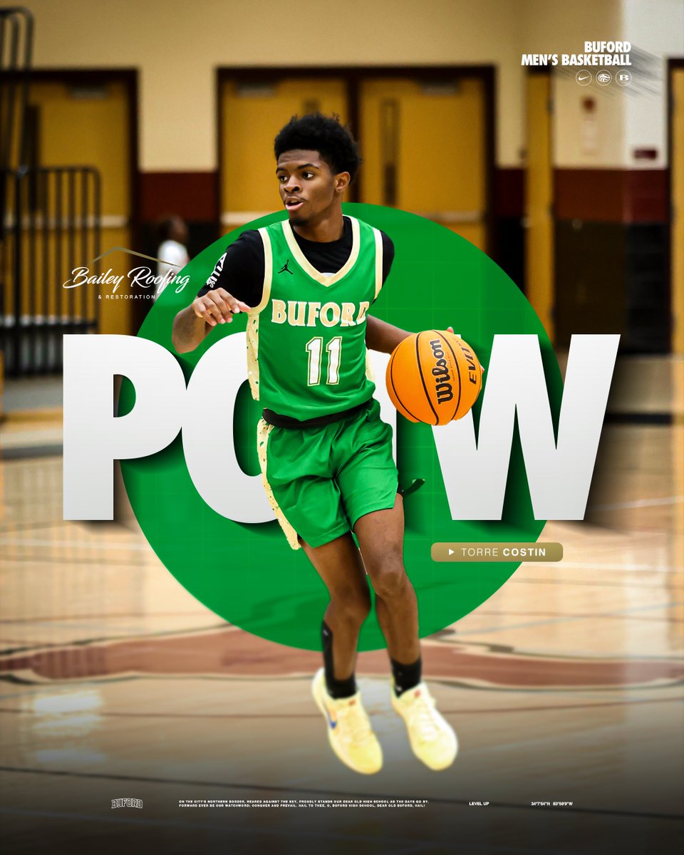 Buford_MBB's tweet photo. Congratulations to our Bailey Roofing &amp; Restoration Players of the Week ➡️ @Torre_costin1 &amp; @LamarioDorseyJr 

#LevelUp | #WolfNation https://t.co/uPBAvCHmkb
