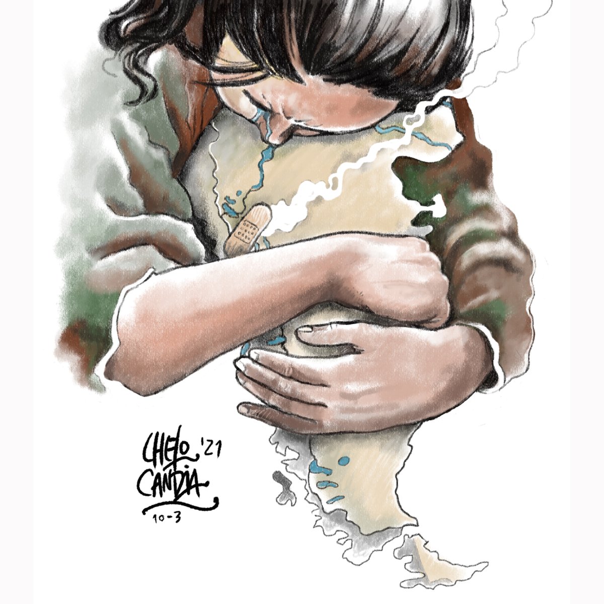 Otra vez, abrazo a la Comarca  Andina. #IncendiosForestales #ElBolson #epuyen #Patagonia