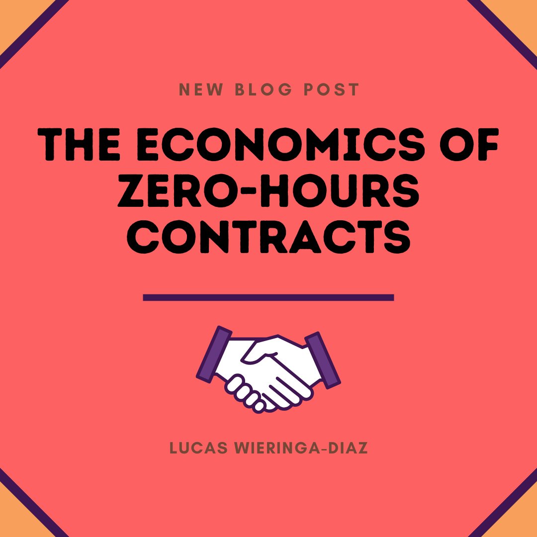 DiscoverEcon's tweet image. Have you heard about &apos;zero-hours contracts&apos; and wondered what the story is behind them?

Lucas, a University of Sussex economics student, writes about the economics of these contracts.
Read here 👉 shorturl.at/L3B8T

#zerohour #economics #studyeconomics #gcse #alevel #econ