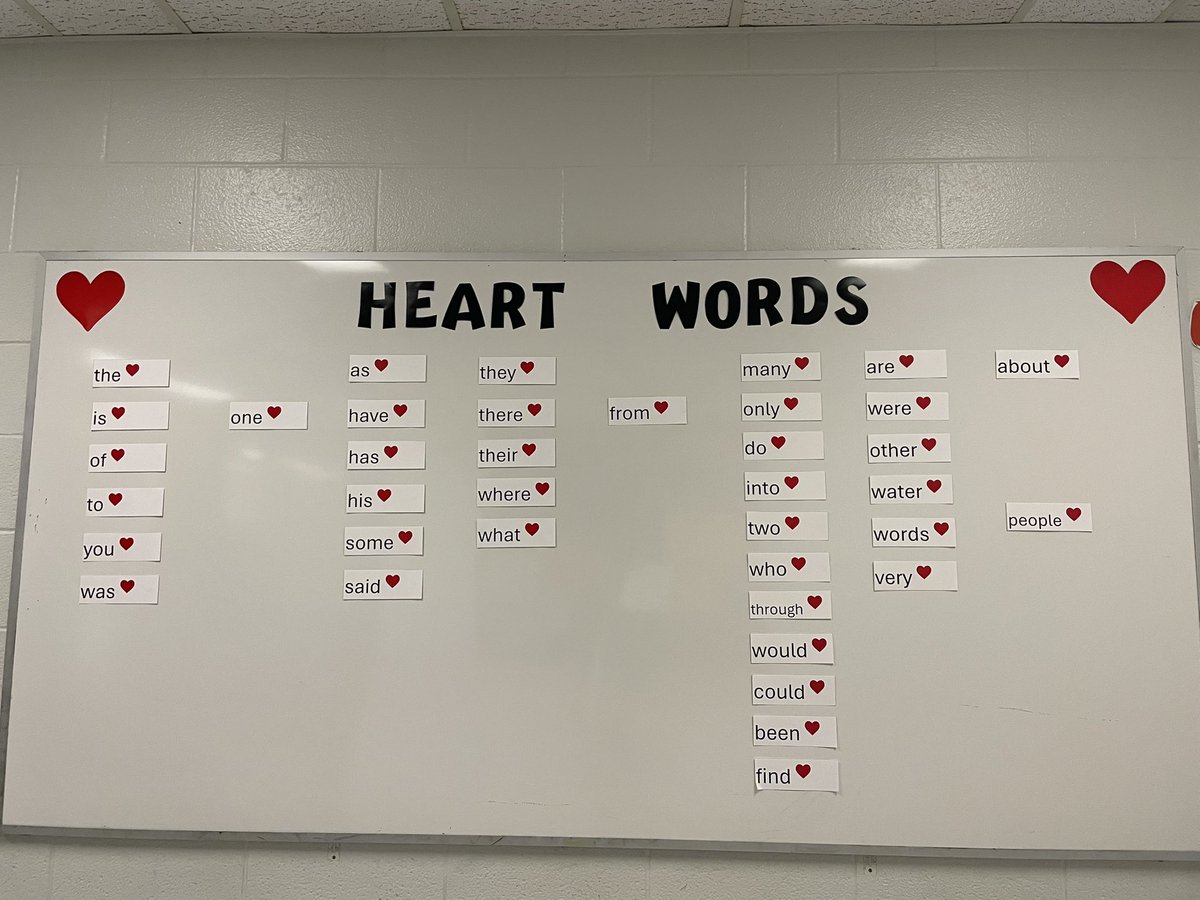 Wilton Grove P.S. (@wilton_grove) on Twitter photo Learning to read so students can read to learn. Heart words are not just for Valentines month. <a href="/andreachevali11/">andrea chevalier</a> <a href="/JES4V4RD/">Julie Savard</a> <a href="/TVDSB/">Thames Valley DSB</a> Learning to read so students can read to learn. Heart words are not just for Valentines month. <a href="/andreachevali11/">andrea chevalier</a> <a href="/JES4V4RD/">Julie Savard</a> <a href="/TVDSB/">Thames Valley DSB</a>