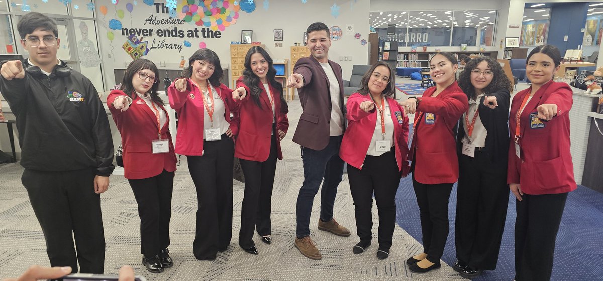 Montwood_RamTv's tweet photo. @Montwood_RamTv  at the SkillsUSA District 1 Leadership and Skills contests. Awesome job, Rams! https://t.co/FtTUlkQU4a