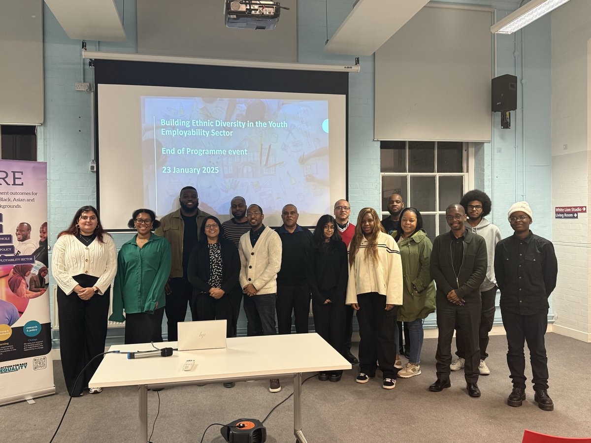 AREtweets_'s tweet photo. Our Building Ethnic #Diversity in the Youth Employability Sector programme has now concluded!

Over the two years, we supported organisations and young people to strengthen employability for young people from Black, Asian &amp; minority ethnic backgrounds.

🔗https://t.co/t52IR8ERar https://t.co/u5jYWlctrx