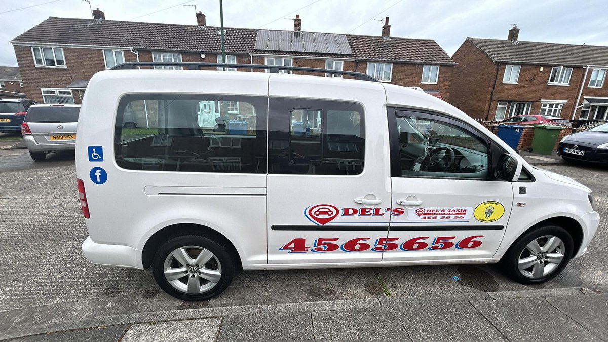shieldsgazette's tweet image. South Shields relies on Del’s Taxis – private hire for all your needs, and they’re looking for drivers too
#AD #Taxi #PrivateHire #Tyneside #NorthEast #SouthShields #MiniBus #AirportRun #TaxiBooking

trib.al/CXX6KOl