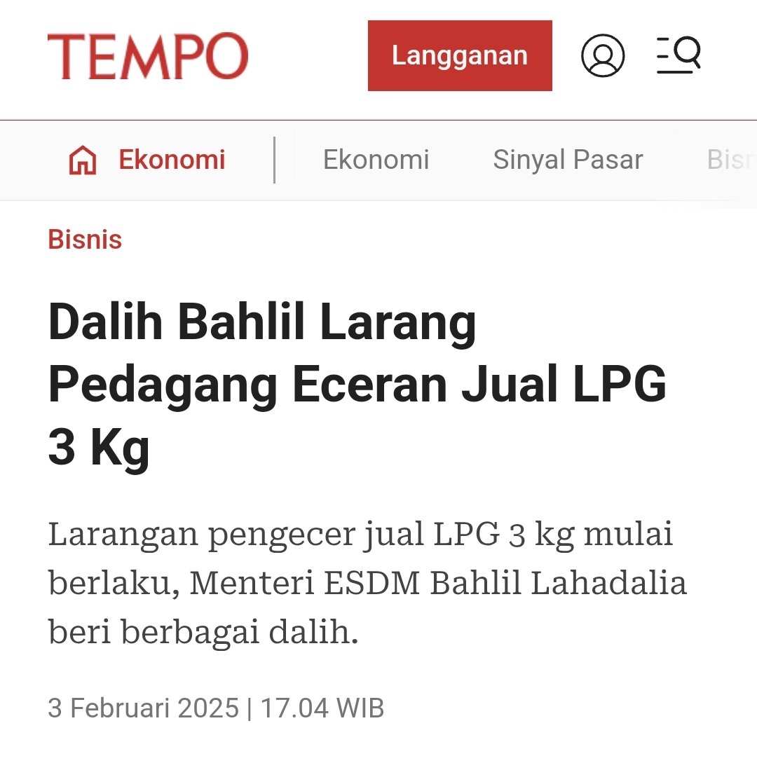 berlianidris's tweet photo. Anda melarang penjualan eceran gas 3 kg, saat langka dgn teganya anda menyalahkan warga. 

Skrg sudah ada rakyat yg meninggal karenanya. Bukan hanya dipecat, anda ini harusnya ditangkap!

Pak @prabowo, berhentilah mempertahankan menteri warisan jokowi yg ga punya hati spt ini. https://t.co/glVuLtXHsH