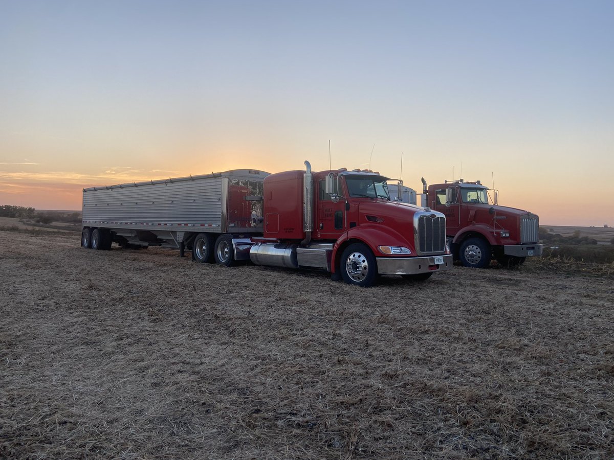 Ewalt Farms Trucking LLC. Grain, flatbed, specialty. Not much we can’t figure out how to haul. 😉 Tabor, IA.