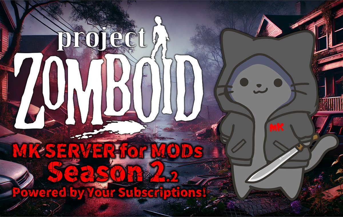 mikeo_jp's tweet photo. さあ、終末の世界へ
Project Zomboidのマルチサーバー『MK SERVER for MODs Season 2.2』を公開中です!
マップMODなど多数導入。
詳しくは、下記のDiscordでご確認ください。
どなたでも気軽にご参加いただけます!
https://t.co/3l0e3chfoM
#ProjectZomboid #PZMK2 https://t.co/vGC7SB3XdZ