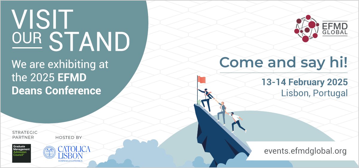 BlueSky_Edu's tweet photo. This month we are attending the 2025 @EFMDNews #DeansConference in Lisbon, Portugal. ππ΅πΉ
Our CEO @SymondsGSB is one of the many speakers. Want to learn more about the conference? Visit the link below!π #EFMDglobal
https://t.co/29aoeoX4JV https://t.co/mSD29X65Sm