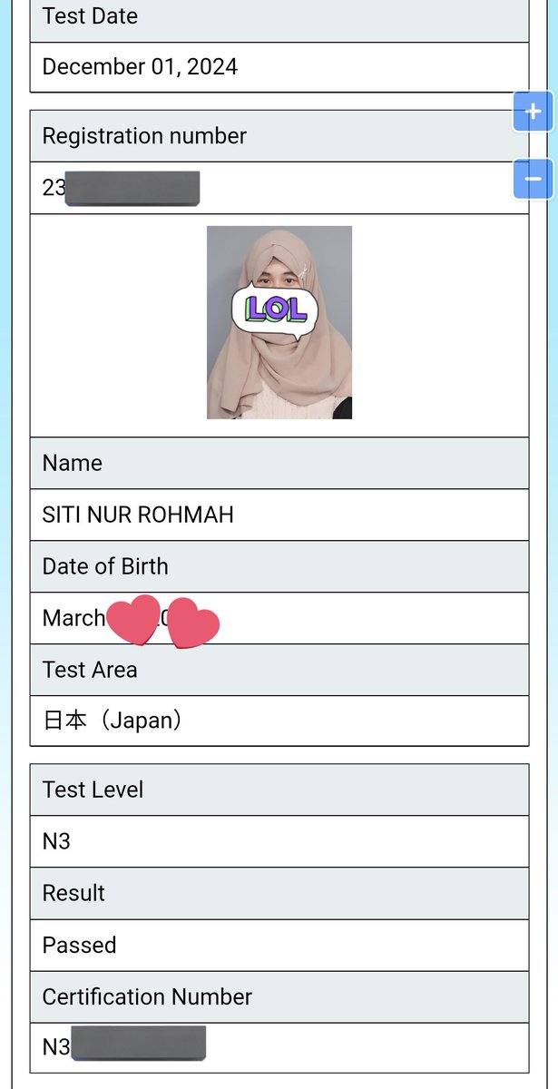 rohalus__'s tweet photo. Alhamdulillah.. Masih gak nyangka bisa lulus N3 cuma modal 1 apk, 1 buku, 1 website 😭 https://t.co/dm1J8ThUiC