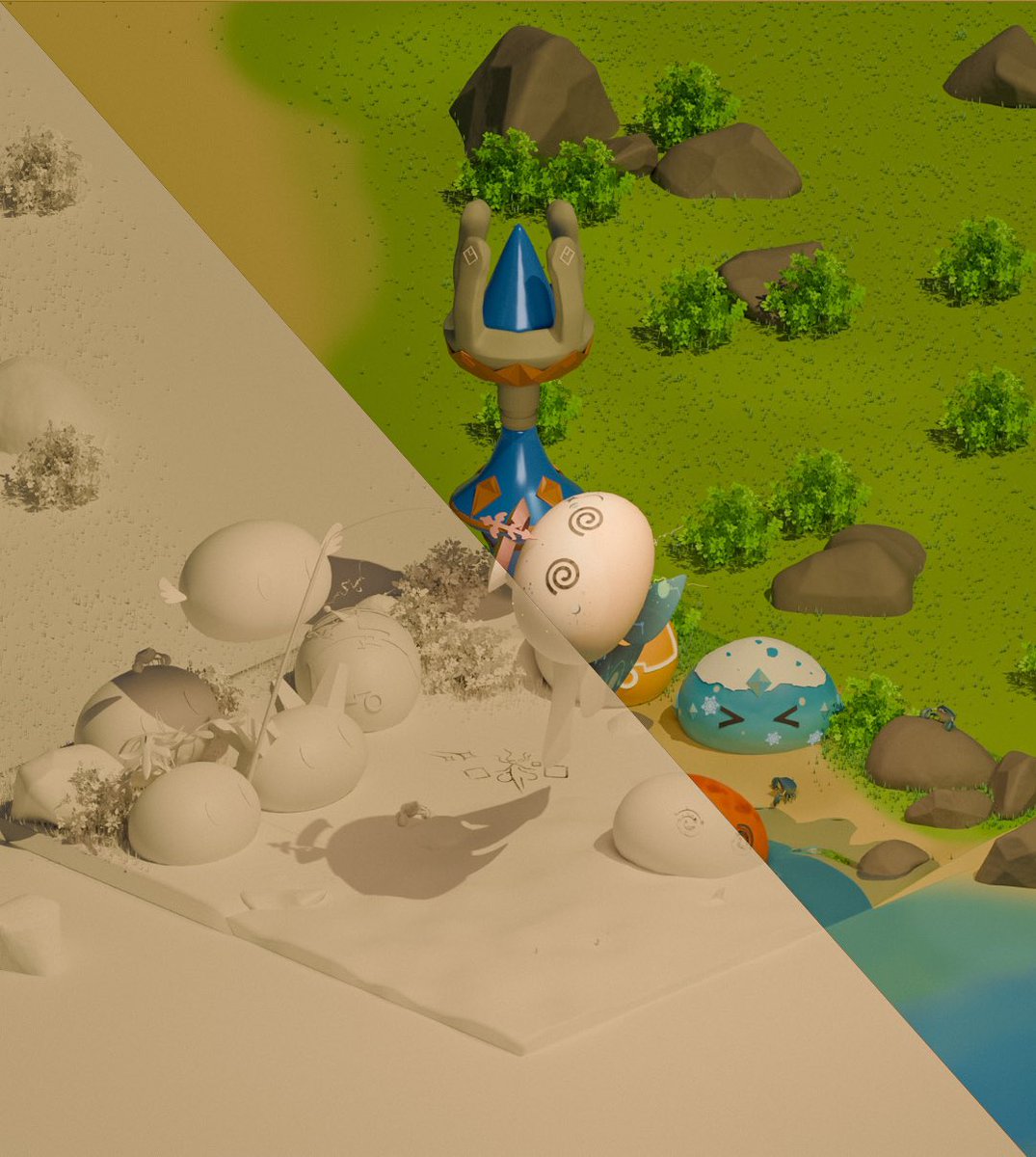 AquaMagneto's tweet photo. Partial clay render 😅 https://t.co/1765BTdfab