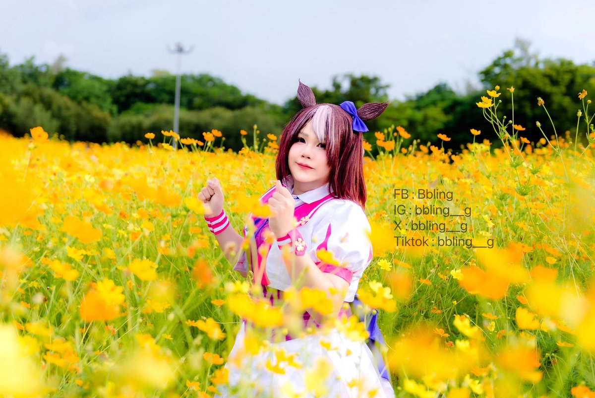 bbling__g's tweet photo. Hello ~ Monday ☀️
สวัสดีวันจันทร์ ☀️ 

Character : Special Week
Tiltle : Uma Musume: Pretty Derby
📸 : @Tri_BarosZa 

#Bblingcosplayer #cosplay #コスプレ #スペシャルウィーク #ウマ娘プリティーダービー #ウマ娘プリティーダービーコスプレ #スペシャルウィークコスプレ #ウマ娘コスプレ https://t.co/8e3czMe3aa