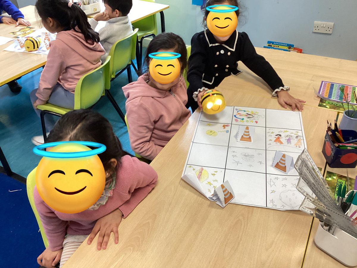BonnerSchool's tweet image. Year 2 have been learning about algorithms and sequences in Computing.  They designed their routes and put obstacles that their Beebots had to avoid. #computerscientist