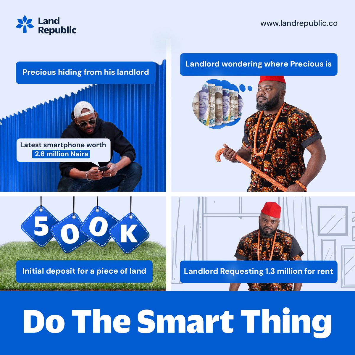 LandRepublic's tweet photo. Don’t let the rising cost of land leave you behind. Be proactive and #dothesmartthing
Invest in your future with Land Republic.
Visit our website or contact us today to explore the opportunities that await you.
#landrepublic #realestate #monday #dothesmartthing #happynewweek https://t.co/ClZ3NHCRTa