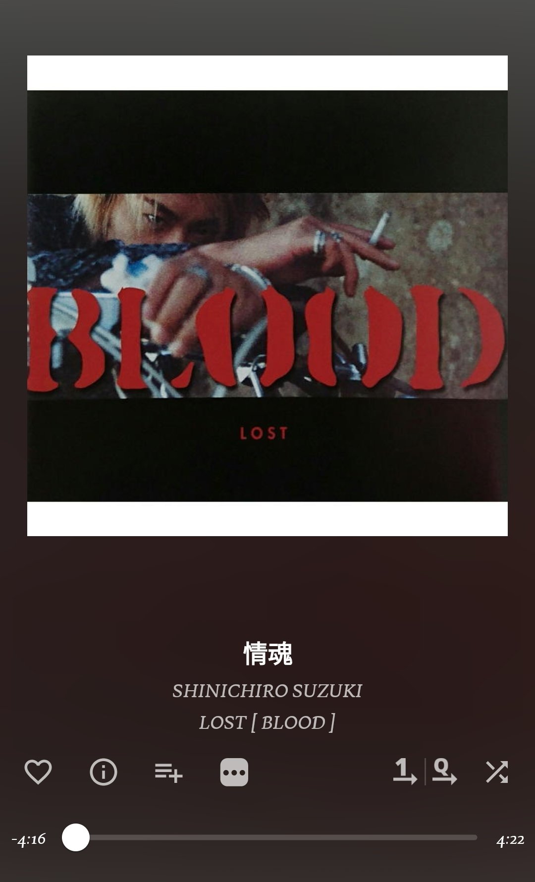 BLOOD 鈴木慎一郎 BLOOD 鈴木慎一郎 鈴木慎一郎 BLOOD feat.shinichiro suzuki「I'M A