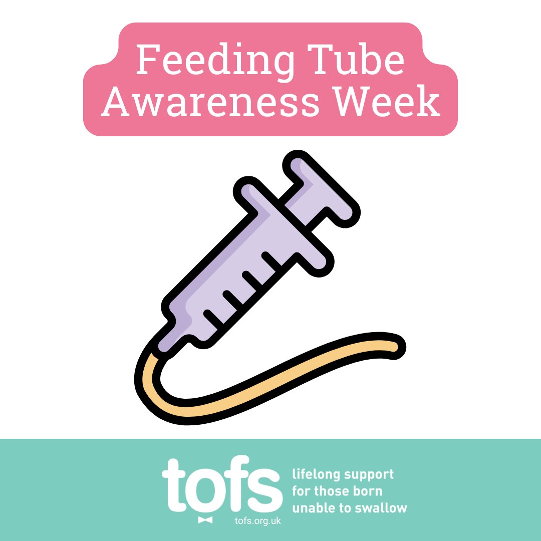 This week is Feeding Tube Awareness Week.

Do you know that some born with OA/TOF, regardless of age, use a feeding tube to supply the nutrition they need?

TOFS supports raising awareness and helping to reduce stigma surrounding feeding tubes.

#FeedingTubeAwarenessWeek