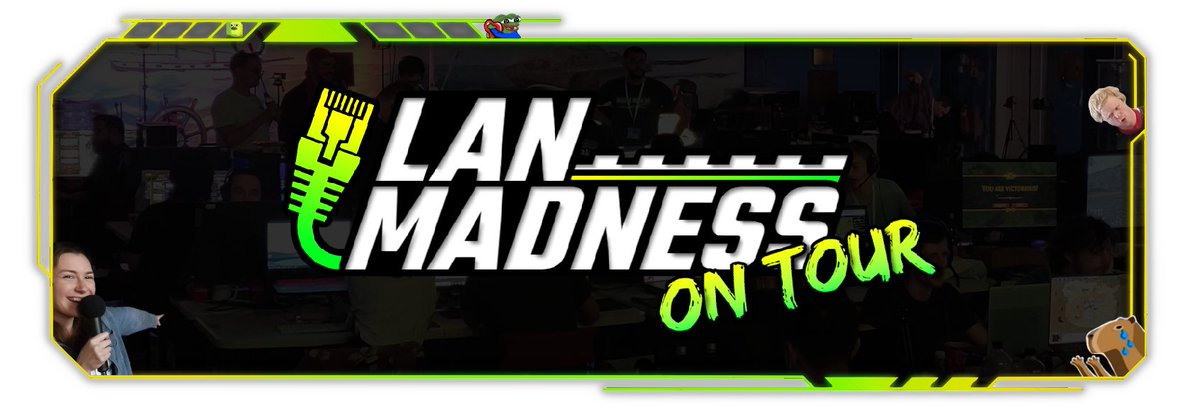 An update from us - we have a survey out about "LAN Madness: On Tour", a prospective idea while we're still in limbo with our existing event - read about it and express your opinion here: forms.gle/Zx9RcMESknGpkU…

We'll review the results at the end of this coming weekend.
Cheers!