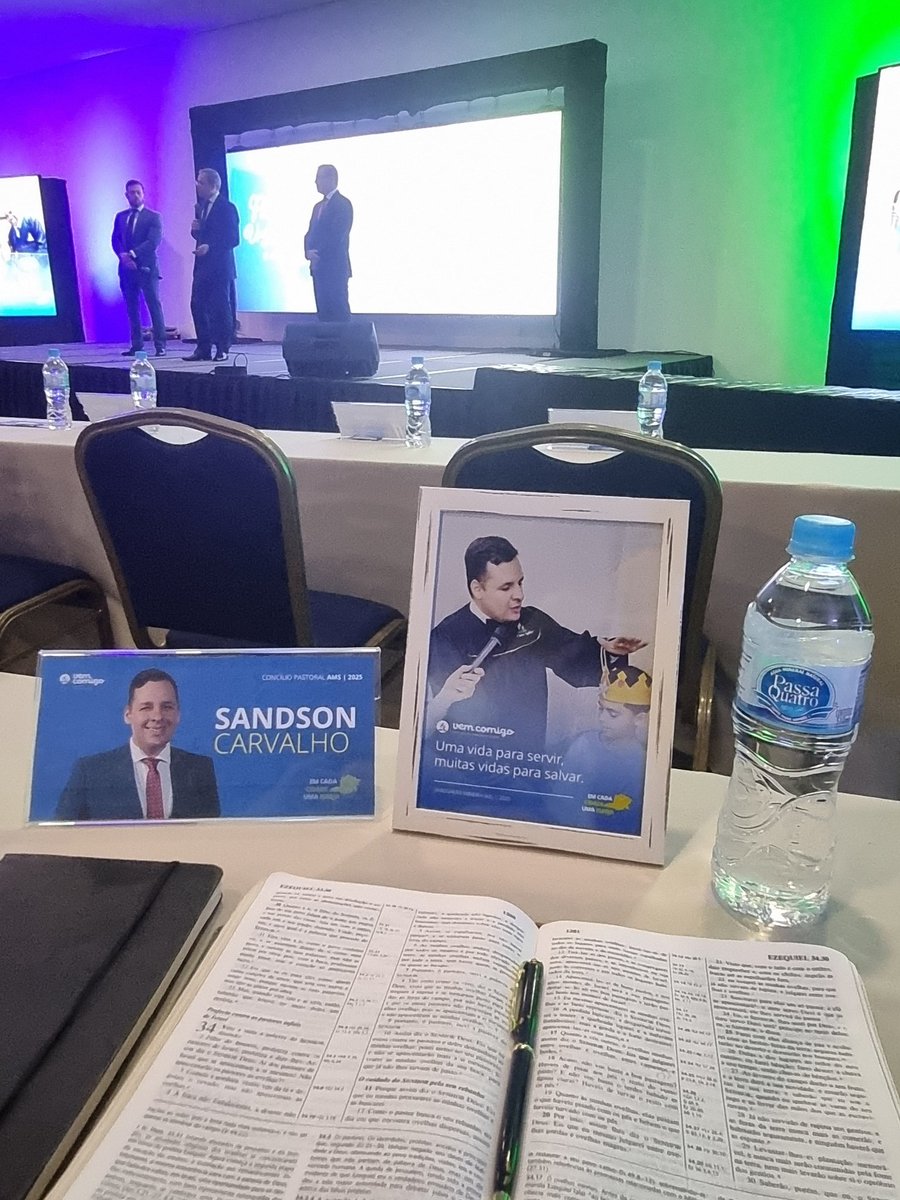 Começando o Concílio Pastoral da AMS 🙏🏻
