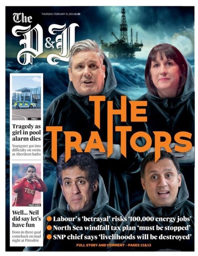 Almost a year ago, this was the <a href="/pressjournal/">The Press and Journal</a> front page 👇

A year later, we have this revelation. Perhaps the journalists at the P&amp;J should be picking lottery numbers with that psychic ability.