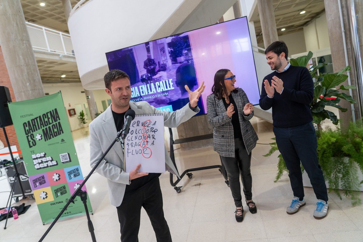 Presentada la programación del III Festival Internacional ‘Cartagena es magia’.

Un evento de reclamo turístico a escala nacional. El festival contará con talleres para el público infantil, magia en la calle para toda la familia y una Gran Gala Campeones.