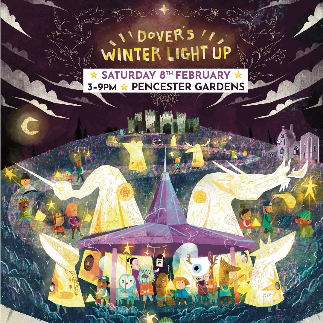 <a href="/Future_Foundry/">Future Foundry</a>  We can’t wait for 𝗗𝗼𝘃𝗲𝗿’𝘀 𝗪𝗶𝗻𝘁𝗲𝗿 𝗟𝗶𝗴𝗵𝘁 𝗨𝗽 on Saturday, 8th February! 🎉✨Join us for a fantastic day packed with free activities, workshops, and entertainment, bringing light into the depths of Winter.