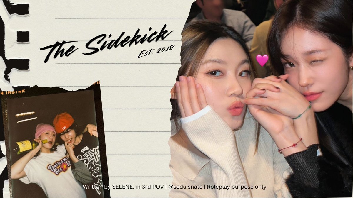 ᅠ
𝙏𝙝𝙚 𝙎𝙞𝙙𝙚𝙠𝙞𝙘𝙠
By <a href="/seduisnate/">刘、Helena.</a> 
ᅠ