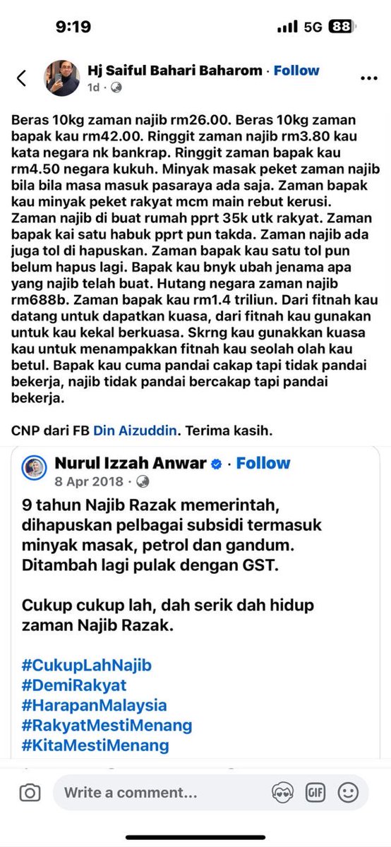 TajuddinKamil's tweet photo. Jawapan kepada Nurul Izzah Anwar ⁦@n_izzah⁩ .... https://t.co/S4cQHmmjpE
