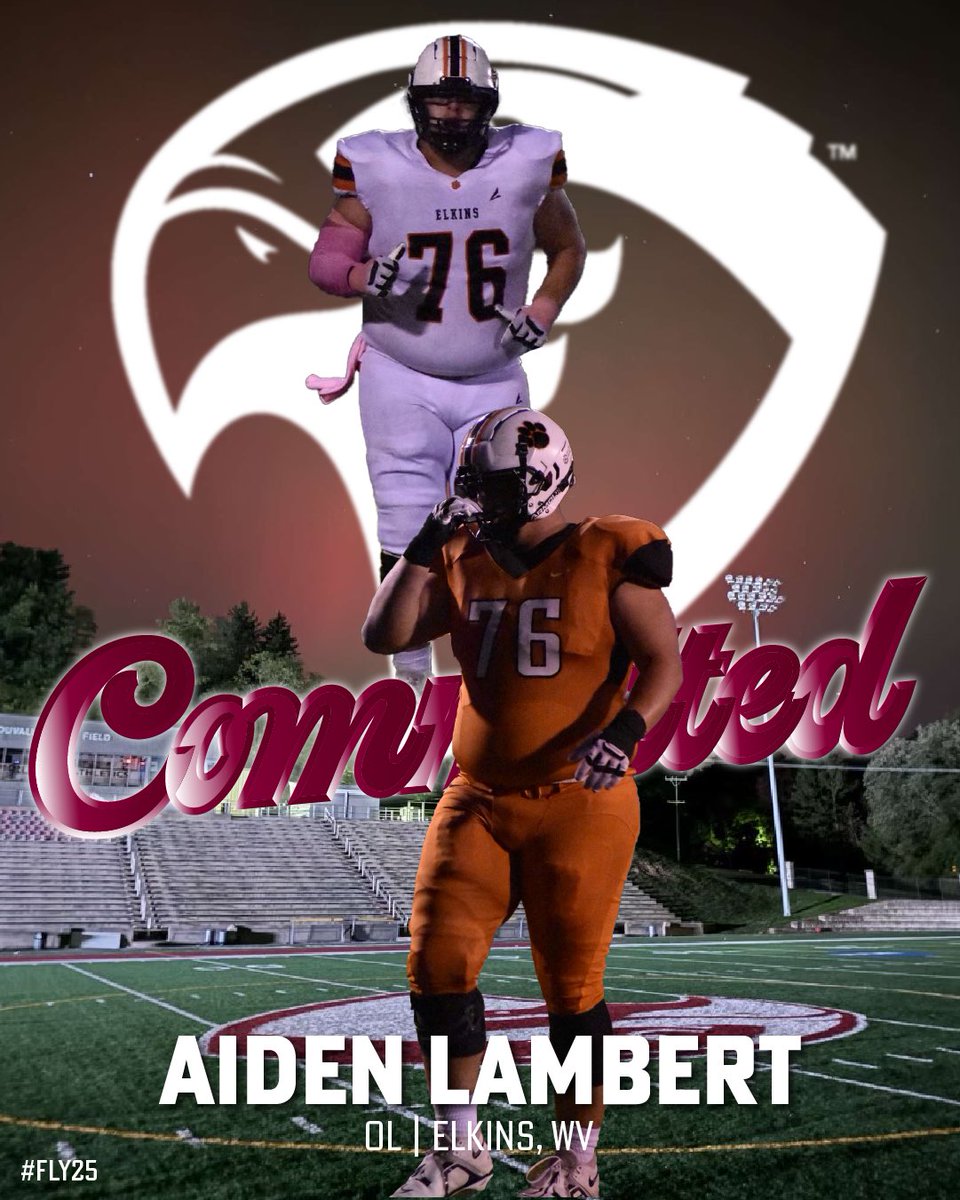 Aiden Lambert (@lilshaq_76) on Twitter photo I would like to announce my commitment to <a href="/FairmontStateFB/">Fairmont State Football</a> i am excited and let’s do this! I would like to announce my commitment to <a href="/FairmontStateFB/">Fairmont State Football</a> i am excited and let’s do this!