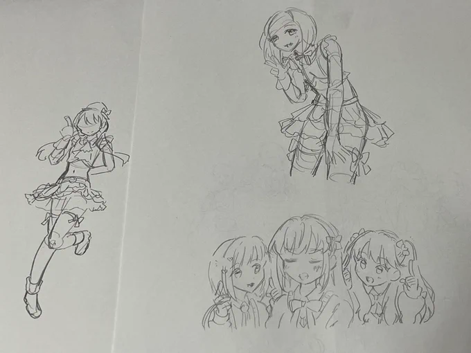 初手の出力をアナログにしてから絵の描きやすさが100倍くらいになってる 