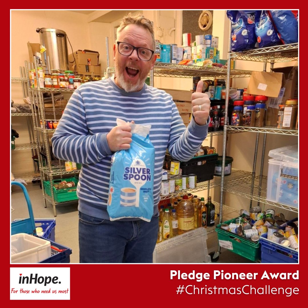 #ChristmasChallenge starts with pledges and this charity led the way! 🚀 Whether through creativity, bold outreach, or an inspiring network, they unlocked vital support and set the stage for success. A big round of applause for <a href="/inHopeBristol/">inHope.</a>!👏 #BigGiveAwards