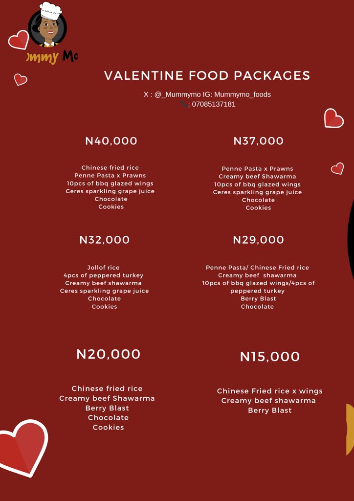 _MummyMo's tweet image. Hello faves, 

What's love without good food? ❤️ Treat yourself or your loved ones to our Valentine’s Day package! Perfect for your partner, friends, or family. Each package comes with a handwritten note. 💌 

Kindly send a DM/click on the link in our bio to place your orders.
