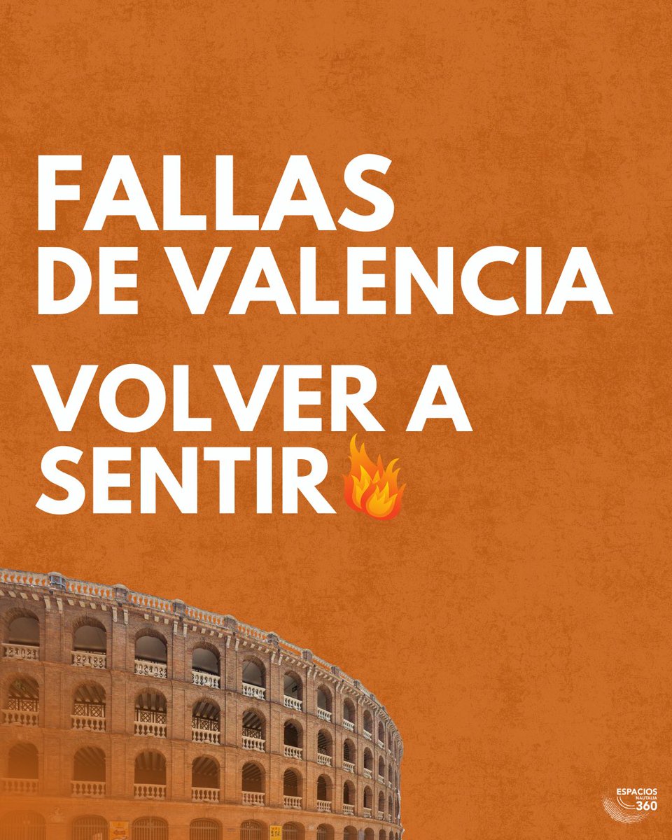 🤝🏻¡VALENCIA, arrancó 𝐅𝐞𝐛𝐫𝐞𝐫𝐨! ¡Ya queda menos para volver a vernos en 🔥#Fallas2025!

🎟️¡No te quedes sin tus 𝐞𝐧𝐭𝐫𝐚𝐝𝐚𝐬!
🔗plazadevalencia.es