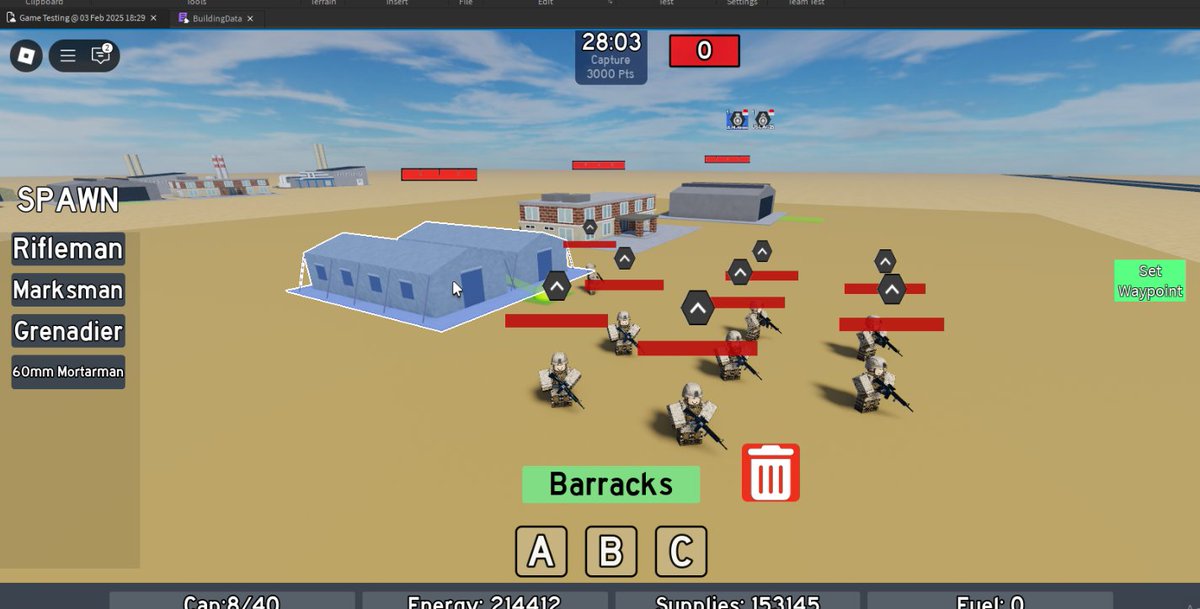 Roblox RTS... any thoughts??
#ROBLOX #RobloxDev #RobloxDevs
