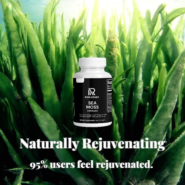 roblessed23's tweet photo. 🌿 Boost your health with our **Sea Moss Capsules**! 🌊✨ 

95% of users feel rejuvenated! Naturally packed with nutrients for energy, immunity, and digestion. 

👉 Transform your wellness today! #SeaMoss #HealthyLiving #NaturalSupplements https://t.co/w4QiOL1hEd