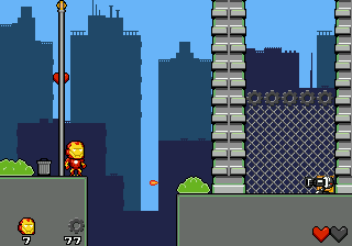 OldPirate11's tweet photo. In my opinion, the levels look beautiful😀 Made some changes and now the game #IronMan for #SMD has become much easier to complete.
#SEGA #Genesis #VMV #BMB #16bit #ВМВ #Marvel #MegaDrive #SegaMD #FIX #SegaGenesis #MegaDrive2 https://t.co/pjHdXEyvwY
