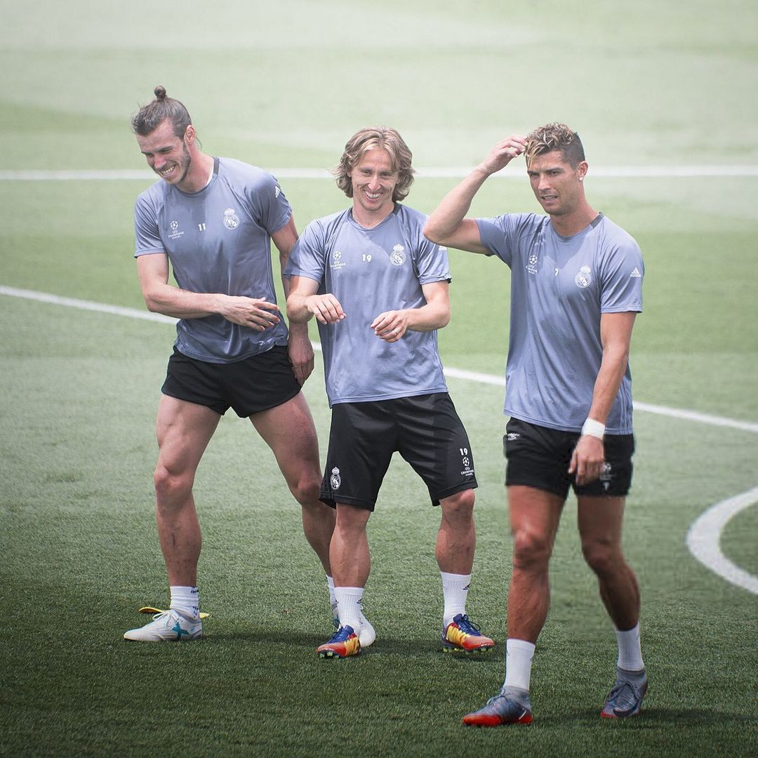 Cristiano x Modrić x Bale 🔙💜
