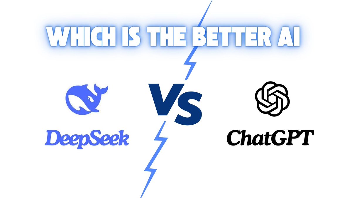 DeepSeek is a cost-effective open-source AI model that has instantly become a strong contender for ChatGPT, another leading AI Assistant in the tech industry

rewritertools.com/blog/deepseek-…

#AI #writingtools #artificialinteligenc #learning #education #rewritertools