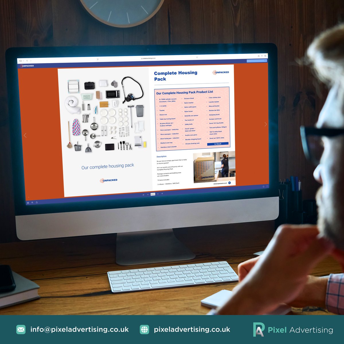 We've partnered with Unpacked to design their 2025 digital product catalogue, showcasing a wide variety of items and packs. They offer a fantastic, stress-free solution for students furnishing their accommodation. Check them out here: unpacked.co.uk

#studentessentials