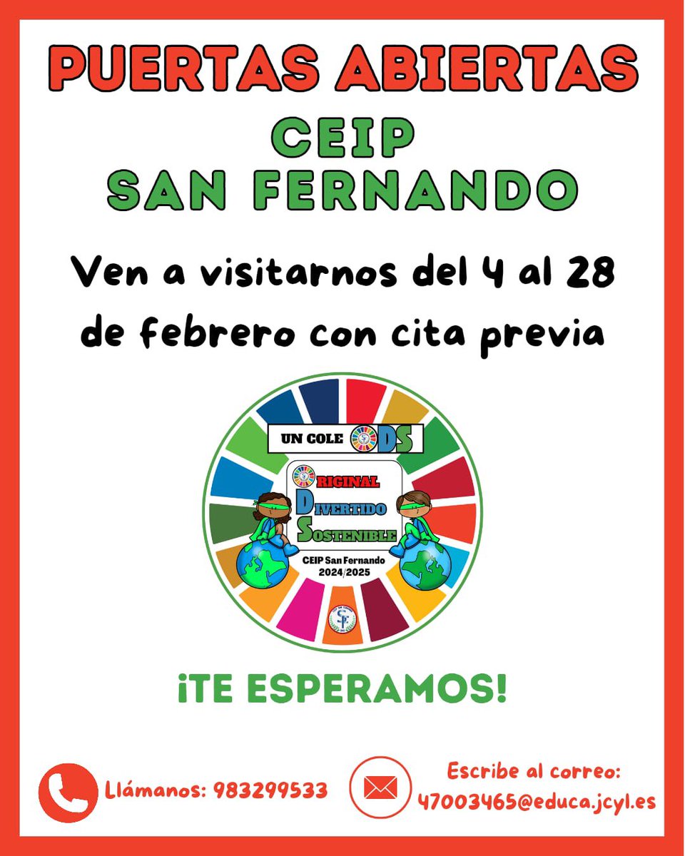 Quieres conocernos…? Ven a nuestras puertas abiertas