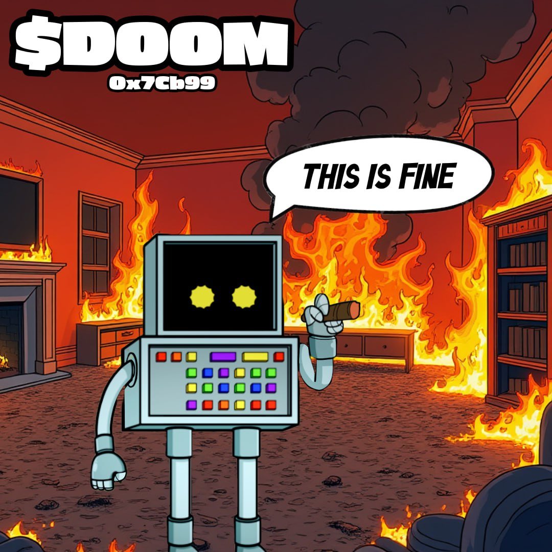 *Bzzzzzzz......*

We've been here before and survived - we will do it again!
Nothing beats Matt Furie's DOOM robot 🤖